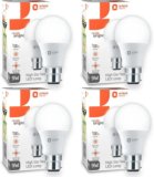 Orient Electric 9 W Basic Round B22 LED Bulb(White, Pack of 4)