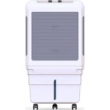 Bajaj DMH 85X 85L Desert Air Cooler | High Air Delivery with Turbo Fan Technology | 3-Side Honeycomb Cooling & 4-Way Swing | Inverter Compatible | 1 Year Warranty【White】
