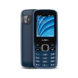 Lava A1 Vibe (2025) Dual SIM Keypad Phone with 2” Big Display | Long-Lasting AI Battery | Vibration Alert | FM Radio & MP3 Player | Military-Grade Durability – Blue