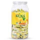 Multani Tulsi-Lemon Kuka Cough Lozenges Jar | Relief From Cough, Sore Throat, Soreness – (150 Candy)