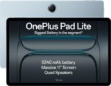 OnePlus,Pad Lite, 11-inch (27.94 CM), LCD, 6GB RAM, 128GB ROM, WiFi, Quad Speakers, 9340mAh Battery, Blue, Not AI Enabled