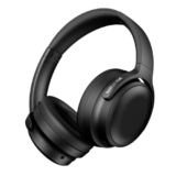 Boat Nirvana Eutopia 2 ANC, (~45dB) Adaptive Hybrid ANC, 80H Playtime, 3D Spatial Audio, Dual Drivers, Hi-Res Ldac, ASAP™ Charge, AI-ENx™ and Adaptive Fit Wireless Bluetooth Headphones (Cosmic Black)