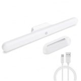 CERVELLO USB Rechargeable LED Light Bar, 30 cm Dimmable Lamp with Detachable Magnetic Base, Touch Operation and Light Modes for Makeup, Reading, Cabinets and Closets