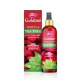 Dabur Gulabari Rose Oil & Tea Tree Face Toner Mist & Rosewater with Salicylic Acid – 100ml | Treats breakouts, blackheads, and whiteheads | Tightens and Refines Pores | Alcohol free