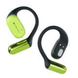 ZEBRONICS PODS O, Wireless Open-Ear Earbuds, OWS, 40 Hrs Backup, Neodymium Drivers, Ultra Comfort Fit, Quad MIC ENC, Rapid Charging, Bluetooth, Dual Pairing, Flash Connect, Low Latency Gaming (Green)