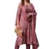 GoSriKi Women’s Rayon Blend Printed Straight Kurta with Pant & Dupatta