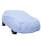Amazon Brand – Solimo Large Hatchback Car Cover, White (I20, Swift, Baleno, Celero, Brio, Nexxon, Etc.), for Car