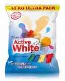 Active White Ultra Detergent Powder – 10 kg Family Pack