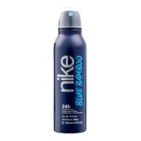 NIKE – Blue Bamboo 200 ml, Deodorant Man Spray, Anti-Stain Deodorant for All Skin Types, 0% Aluminium Salts, Long Lasting, Marine Woody Aromatic Fragrance