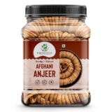 Earthy Eats Premium Afghani Anjeer | Soft Juicy Dried Figs Dry Fruit | No Added Sugar, Rich Source Of Fiber | Low in Fat Healthy Snack Jar Pack Of 1 | Perfect for Gifting (1 KG)