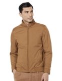 Qube By Fort Collins Men’s Regular Fit Lightweight Winter Jacket – Textured Fabric, Warm & Stylish Outerwear
