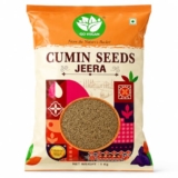 Go Vegan Cumin Seeds Jeera -1kg Natural, No Added Preservatives, Whole Spice for Tadka, Seasoning & Marinades, 1 Kg