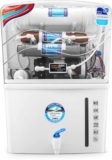 Aqua Frisch 12L Advanced Water Purifier | RO + UV + UF + Copper + Alkaline with Mineralizer | Water Filter for Home & Kitchen (White)