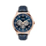TIMEX Round 43mm Blue Dial Analog Men Watch – TW000T310
