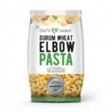 Chef’s Basket Elbow Pasta 500 gm Pouch| Made With 100% Durum Wheat Semolina| 100% Suji| No Maida| Rich in Protein & Fibre| 100% Vegetarian| Non-Sticky Healthy Pasta