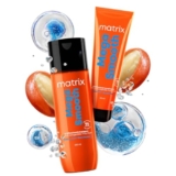 MATRIX Mega Smooth Shampoo and Conditioner Combo for Frizzy, Dry Unmanageable Hair | Defy Frizz for 4 Days | Used by 1 Lakh Hairstylists* | with Shea Butter and Amino Acid (200ml + 100ml)