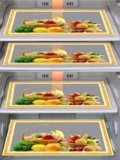 Dakshya Industries Fridge Drawer Mat Set of 4 | Waterproof PVC Fridge Mats for Drawer Use | Reusable & Easy to Clean | Size 44×29 cm (Matte Finish PVC)