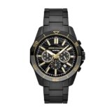 Armani Exchange Stainless Steel Analog Black Dial Men’s Watch-Ax1963, Band Color:Black