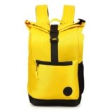 BEAUTY GIRLS BY HOTSHOT Small 20 L Laptop Backpack |EXPLORER PRO 1398|14 INCH |TROLLY SLEEVE|RAINPROOF ZIPPER|OFFICE BAG|COLLEGE BACKPACK|WATER RESISTANT|MEN & WOMEN|(Yellow)