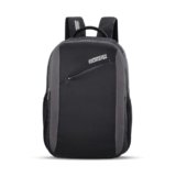 American Tourister Martt+ 02 | 30L Backpack | 17″ Laptop Bag | 3.5 Compartments | Office & College Backpack for Men and Women | Rain Cover included| Black/Grey | 1 Year Global Warranty