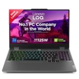 Lenovo LOQ Intel Core i7-13645HX | NVIDIA RTX 4050 6GB (16GB RAM/512GB SSD/144Hz Refresh Rate/15.6″ (39.6cm)/Windows 11/Office Home 2024/3 Mon. Game Pass/Grey/1.8Kg), 83DV01FYIN Gaming Laptop