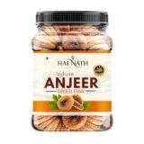HAI NATH Premium anjeer 500g fresh | Jumbo Dry Figs | Premium Quality Anjeer (Figs) | Rich in Fiber | Low Fat Healthy Snack | Naturally Sweet Imported Dry Fruit