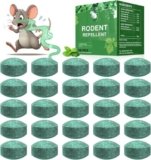 Rat Repellent for Car Home Mouse Repellent Peppermint Oil to Protect Wires in Car, Bike & Truck Engine No Kill Only Repels Home Indoor-Outdoor Garage Rat Controller Rodents Out of Car (10)