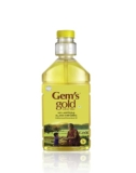 Gem’s Gold Cold pressed Groundnut Cooking Oil 1l | Help Consume 30% Less Oil | Peanut Oil | Marachekku, Chemical Free, Kacchi Ghani, Chekku | Smart Bottle