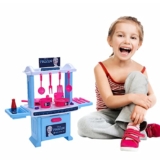 Toyzone Frozen Kitchen Set for Girls Toy |Kitchen Set for Kids Girls| Toyzone Barbie Kids Kitchen Chef| Multicolor |Barbie Kitchen Set |Disney Princess Kitchen Set |