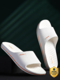 FLITE Men Slides(White , 7)