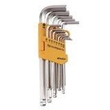 Asian Paints TruCare 26-in-1 Pcs Hex/Allen Key Set | Carbon Steel with Rust & Corrosion Resistant | Chrome Plating & Satin Finish | Multipurpose Tool Kit with 25° Ball-End Angle