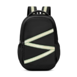 United Colors of Benetton Phantom 34L Laptop Backpack – Black | Water-Resistant | Fits 14-inch Laptop Compartment | Sleek & Organized for Professionals