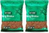 Scorist Premium Flax Seeds 500g | Alsi Seeds | Flax Seeds for Hair Growth | Raw Seeds for Eating | Source of Iron & Dietary Fibre | Rich in Protein (Pack of 2)