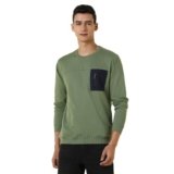 Allen Solly Mens Sweatshirt Olive