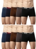 Dixcy Scott Originals Swish Trunk | Short Trunks for Men | 100% Combed Cotton | Soft, Sweat-Absorbent Waistband | C-Open Front Men’s Underwear | Elasticated Leg Grip Innerwear for Man | Pack of 2