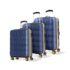 Aristocrat Comet Set of 3 (Cabin+Medium+Large) Hard Case Trolley Bags,Brown