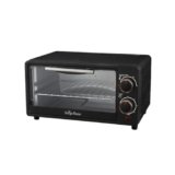 Surya Flame ZOLO 10 Ltr Oven Toaster Griller (OTG) Black – with Rotisserie,Auto-Shut Off, Heat-Resistant Tempered Glass, Multi-Stage Heat Selection | Bake, Grill, Roast | Easy clean