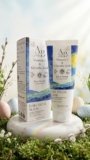 AREH BEAUTY Face Scrub 100ml – Daily Exfoliating Scrub with Vitamin C & Glycolic Acid, Hydrating & Brightening, Suitable for All Skin Types Vitamin C + Glycolic Acid for Hydration, Brightening & Even Skin Tone