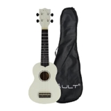 Vault UK-003 Soprano Colourful Ukulele 21 inch With Gig-Bag – White