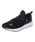 Puma mens Pacer Fire Black / Nrgy Yellow / White Running Shoe – 7 UK (38046904)
