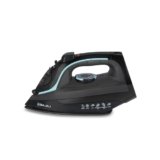 Bajaj MX 45 Steam Aluminium Soleplate Iron | 2000 Watts Power For Faster Ironing | Non Stick German Coated Technology | 220 Ml Water Tank Capacity | 2-Yr Warranty 【Black & Grey】