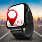 boAt Storm Call 3 Smartwatch(Black Metal Strap, Free Size)