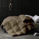 Razzai 500 GSM Winter Comforter Premium Collection Quilted Comforter (60″ x 90″ Inches/152cm x 228cm) – Single Bed Comforter|Beige| Microfiber|Lightweight| TC – 400