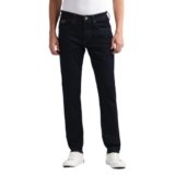 U.S. POLO ASSN. Mens Brandon-Slim Tapered Rinse Wash Jeans (UDJENO1501_Blue_36)