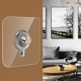 Boniry 30 Pcs Photo Frame Hooks for Wall Without Drilling Transparent Wall Hooks for Hanging Strong | Adhesive Hooks for Wall Heavy Duty | Self Adhesive Hook for Heavy Duty Use Hook