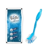 Amazon Brand – Presto! Sink Brush | Sink Cleaning Brush, Kitchen Brush, Bathroom & Tile Cleaning Brush | Pack of 1
