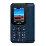 Lava Hero Shakti 2026 Dual Sim Keypad Mobile Phone (with Vibration Alert) | 1.8″ Display | Super Saving Battery Mode | Stylish Design | Number Talker | (Blue)| Type-C