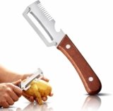 Kitchen multifunctional vegetable peeler 3 in 1, ultra-sharp stainless steel blade, suitable for peeling fruits and vegetables, with bottle opener, (1PCS)