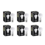 Goldmedal WOW 9W B22 Base LED Bulb For Home & Office| 230 Degree Light Coverage | 4kV Surge Protection | High Voltage | Energy Efficient |Cool Daylight (6500K)| Pack of 6