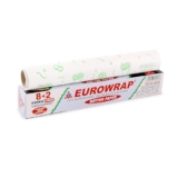 EUROWRAP Food Wrapping Butter Paper 10 Mtr (8+2) | Extra Thick Food Grade Wrap for Cooking, Baking, Packing, Serving & Roti | Non-Stick Multipurpose Parchment Paper | Kitchen Essentials